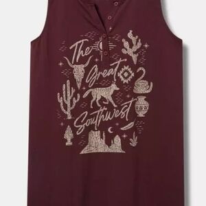 Torrid Southwest Graphic Sleeveless Top